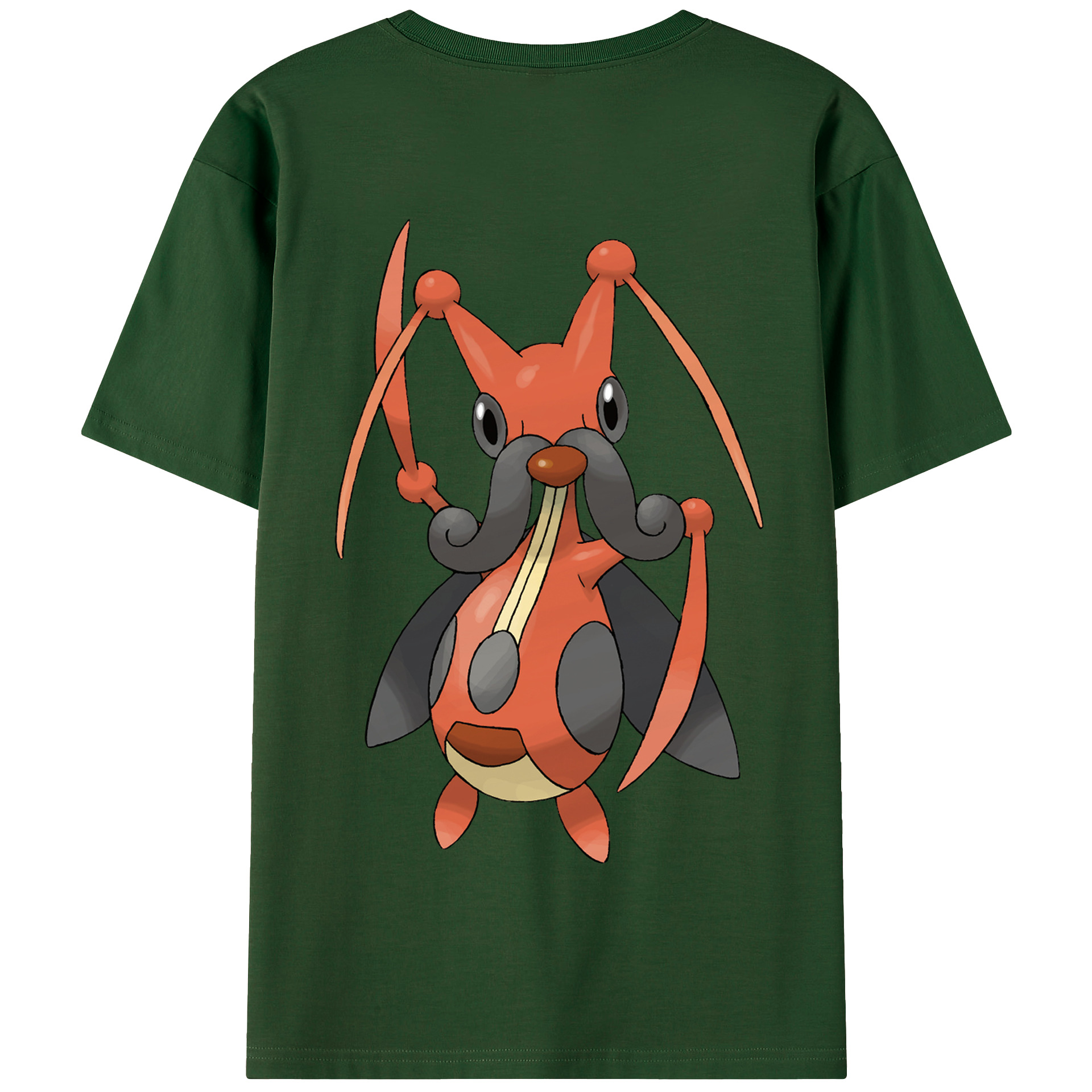 （画像用） ポケットモンスター Pokémon 綿100％半袖Tシャツ（背面プリント）